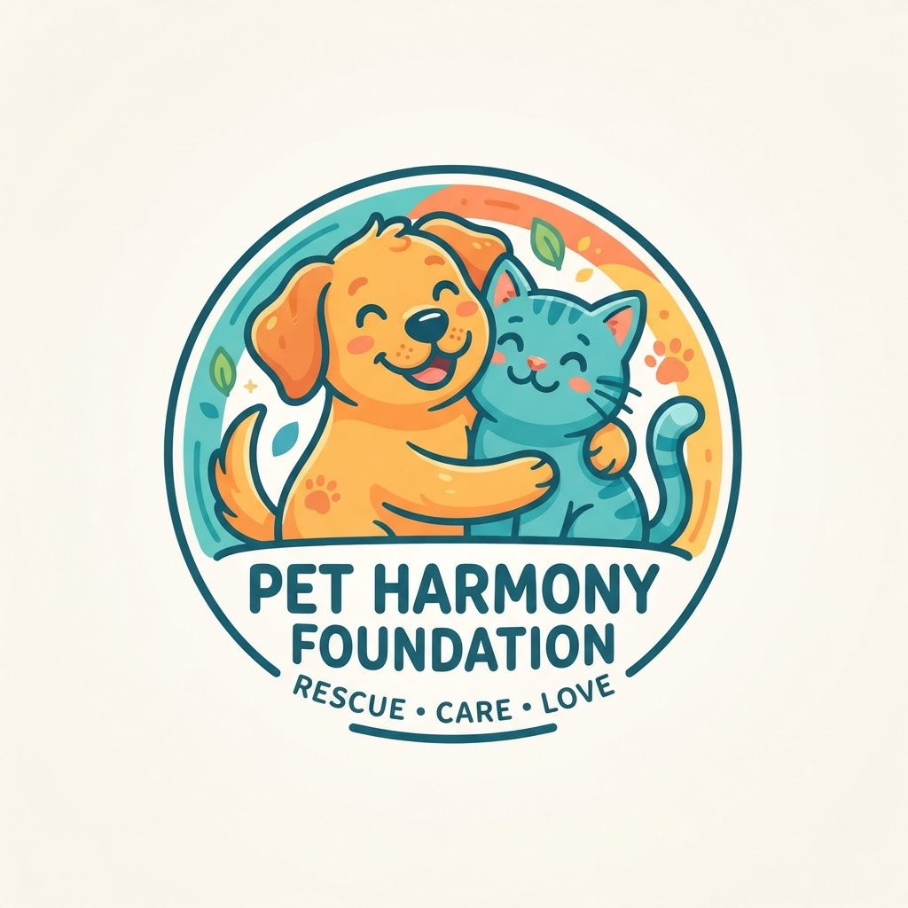 Happy Pet Family Logo